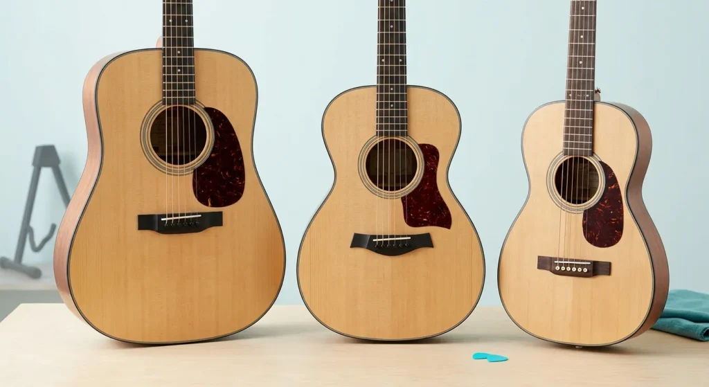 Acoustic Guitar Body Types — Acoustic Guitar Body Types: Finding Your Perfect Fit