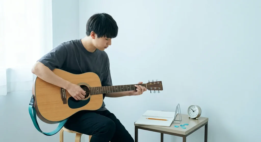 beginner guitar practice routine — The 15-Minute Daily Routine: Your First Beginner Guitar Practice Schedule