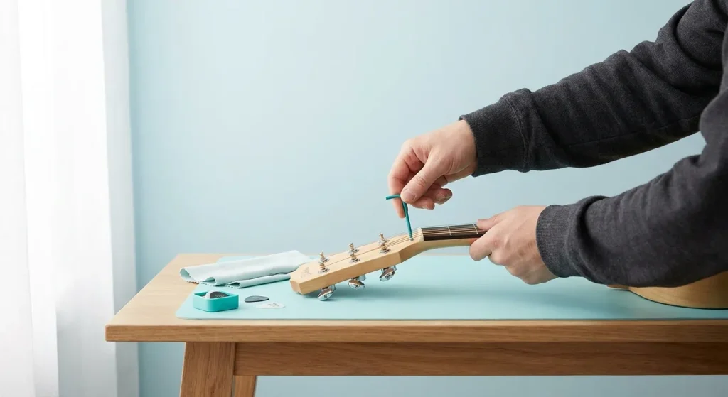 fix buzzing guitar strings — Why Are My Guitar Strings Buzzing? A Beginner's Troubleshooting Guide